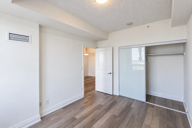 Separate bedroom in the approved demonstration imagery